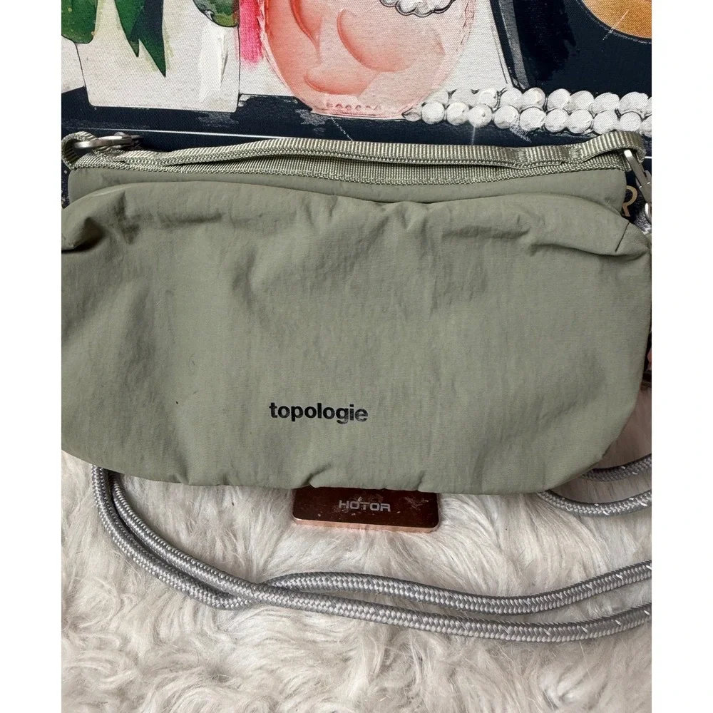 Topologie Pacer Messenger Bag Sage Green Crossbody Utility Pouch